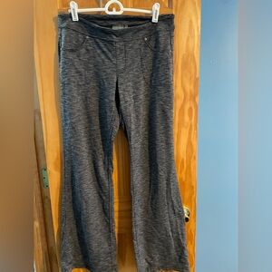 Athleta wide leg gray pants